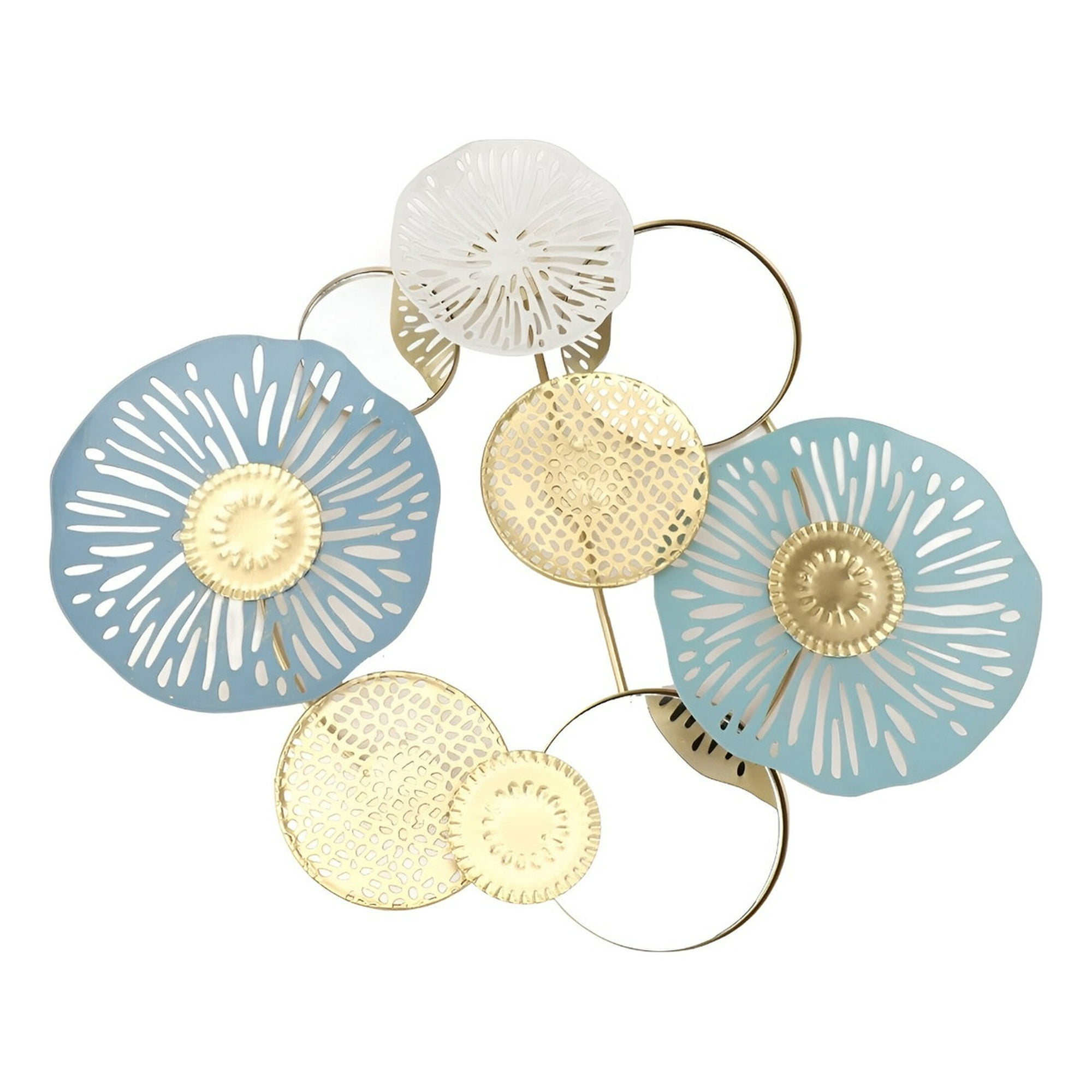 Genérico - Espejo Loto Pared Hierro Decoración Elegante Jhn