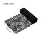 thumbnail image 2 of Uxcell Cinta de Encaje con Patrón Floral de Poliéster de 5.9 pulgadas de Ancho para Costura, Negro 3 Yardas, 2 of 4