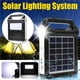 thumbnail image 2 of 1pc Portable 6V Rechargeable Solar Panel Power Storage Generator System USB Charger With Lamp Lighting Home Solar Energy System Kit, 2 of 5