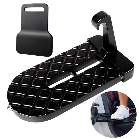 Escalón Plegable Antideslizante Negro TSSOUB para Acceso al Techo del Vehículo