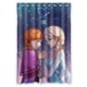 thumbnail image 1 of Cortina de ducha Frozen con ganchos (122 x 183 cm), 1 of 3