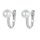 thumbnail image 1 of Aros Mujer Plata Perla Circones, 1 of 3