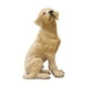 thumbnail image 2 of Estatua De Perro Resina Linda Escultura Animal Creativa Para Sala De Estar Balcón Césped Amarillo, 2 of 5