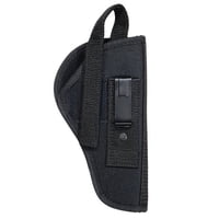 Mit - Funda Revolver Interior/Exterior C/Gancho Y Hebilla, Negra L