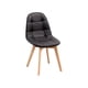 thumbnail image 2 of Pack 4 Sillas Eames Capitone Negro Dsw Madera, 2 of 4