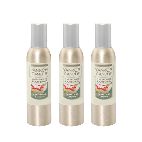 Yankee Candle Spray para Ambiente Christmas Cookie 45 ml Pack de 3