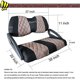thumbnail image 3 of Fundas de asiento para carritos de golf que se adaptan a Club Car Precedent, DS y Yamaha, tela de ma, 3 of 8