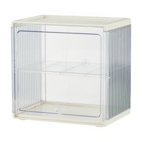 Bothyi - Caja De Almacenamiento Para Tazas De Té Y Café, Estante De Almacenamiento Para Oficina, Cafetería, Sala De Descanso, Color Blanco
