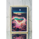 thumbnail image 1 of Cuadro Diseño de Corazon con Cristales Minimalista 40x60cm, 1 of 3