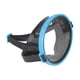 thumbnail image 2 of Kid Youth Oval Máscara De Buceo Libre Antivaho Máscaras De Natación De Una Sola Lente Azul, 2 of 5