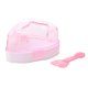 thumbnail image 1 of Baño De Arena Para Hámster, Bañera Para Jerbos, Suministros Para Mascotas, Hámsteres Enanos, Rosa, 1 of 5