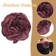 thumbnail image 4 of Broche elegante de moda con borde quemado, alfiler de flor para traje de mujer, ropa profesional, adornos de ramillete hechos a mano., 4 of 5