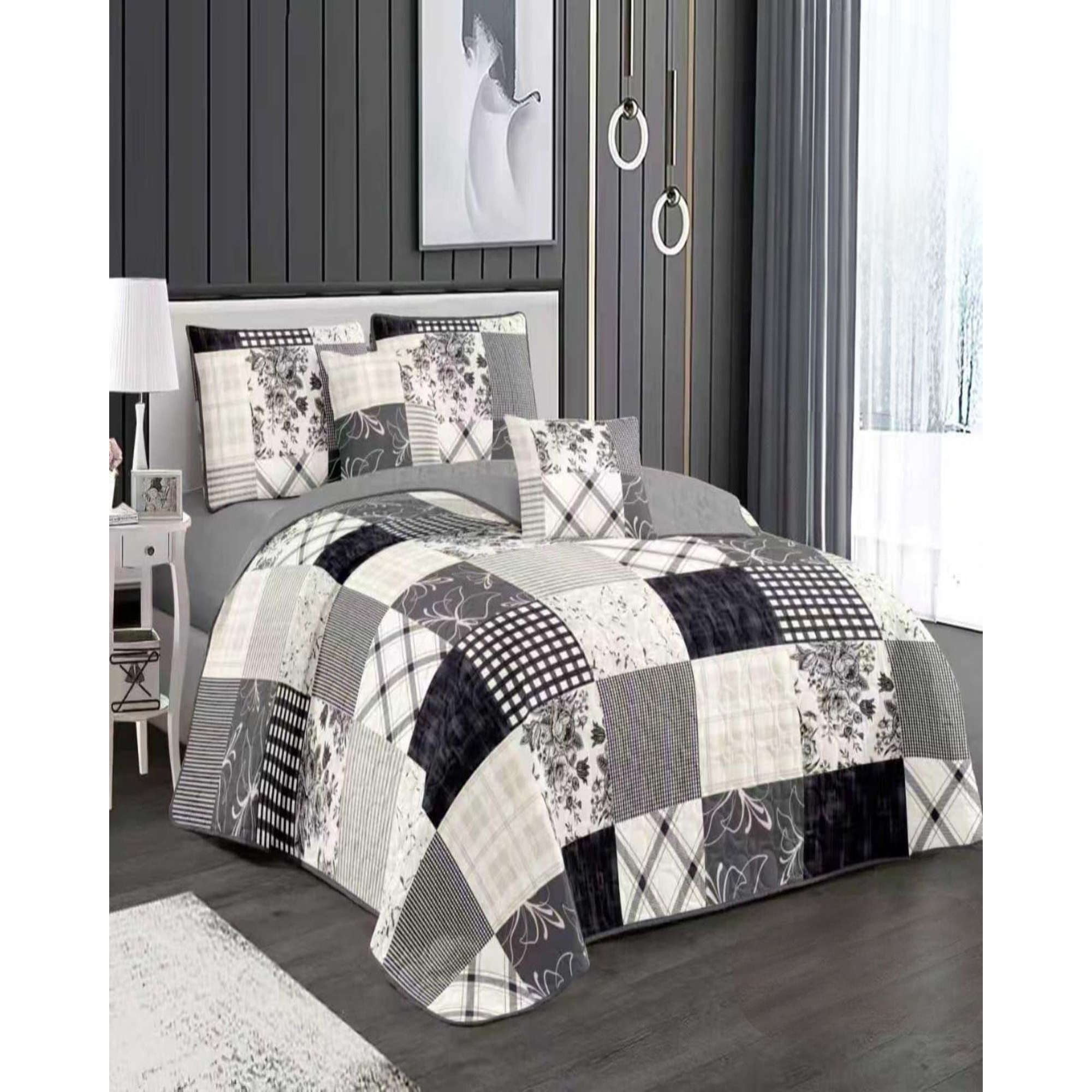 Tengfei - Cobertor Colcha Quilt De Verano King