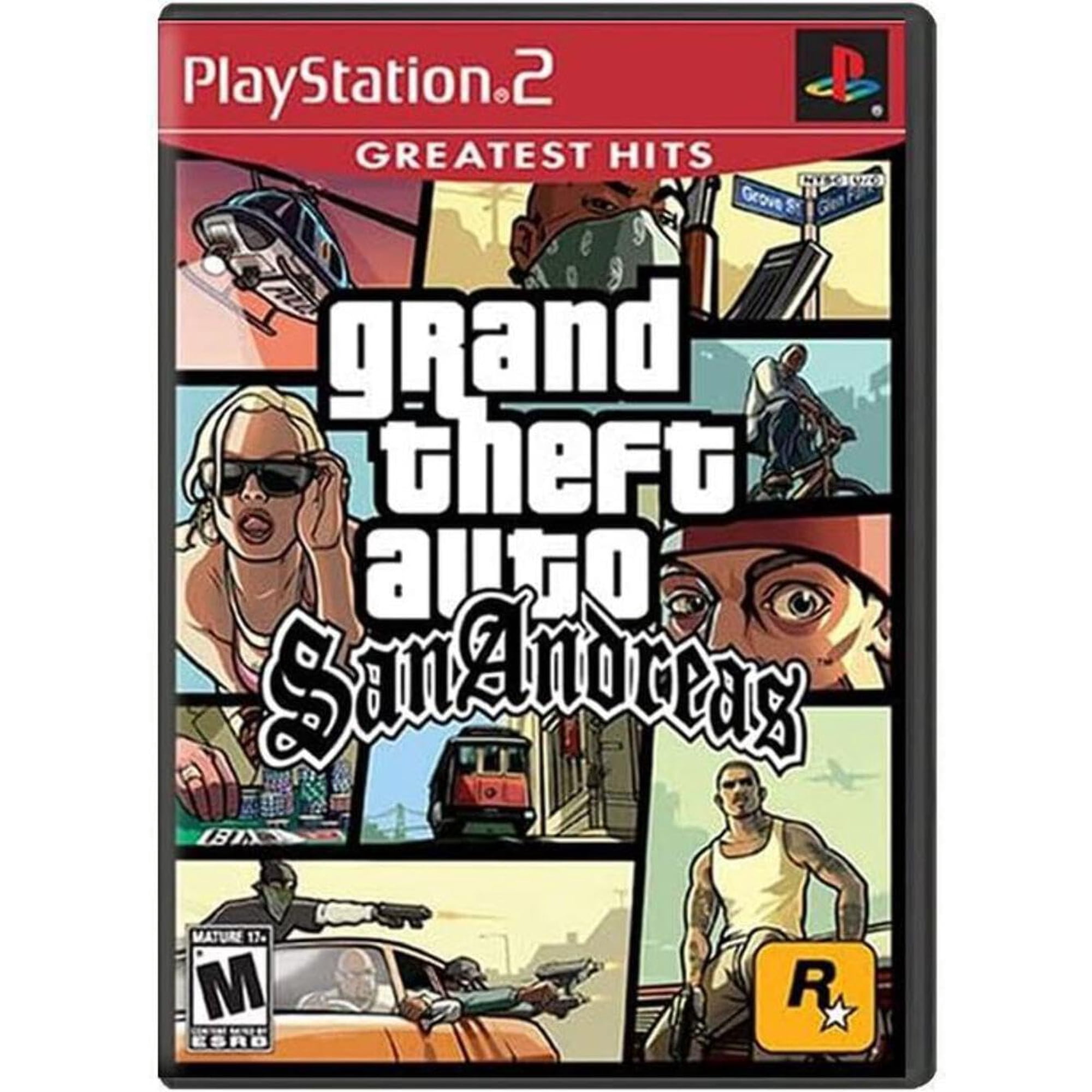 Videojuego Rockstar Games Grand Theft Auto San Andreas Ps2