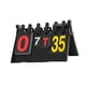thumbnail image 5 of Marcón de tabla Puntaje en el tablero Puntaje Flip Pastor Portable Puntaje Portable Suministros Castreón de tenis para juegos Fútbol deportivo al aire, 5 of 5