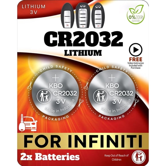 Batería para llavero Key Battery Outlet CR2032 - Pack de 2