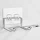 thumbnail image 2 of Organize Your Bathroom with Our Sturdy Wall-Mounted Hair Dryer Holder Rack - Efficient and Handy Bathroom Accessory for Hair Dryer and Straightener Storage, 2 of 5