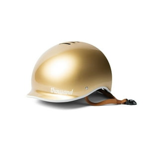 Casco De Bicicleta Y Skate Thousand Heritage Dorado M