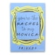 thumbnail image 1 of Lámina decorativa de pared plateada con diseño de búfalo Friends You're the Rachel, 1 of 4