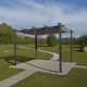 thumbnail image 1 of Pergola Aluminio Con Toldo Corredizo 4X3MT, 1 of 3