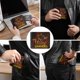 thumbnail image 3 of Pecadores Cartera de Cuero PU para Hombres, Tarjetero Bifold Delgado, Cartera Minimalista de Cuero Sintético Suave, 3 of 6
