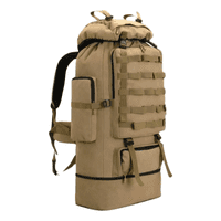 Mochila Belug De 100 Litros Para Camping Viajes Trekking Caqui