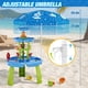 thumbnail image 3 of Mesa de agua HYES de 3 niveles y 6 zonas con sombrilla para niños, 3 of 9