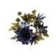 thumbnail image 4 of Corona De Calabaza De Otoño Corona De Cosecha De Acción De Gracias Adorno Para El Hogar Hojas De Arce Rústicas Corona De Calabaza Floral Corona De Hal Azul, 4 of 5