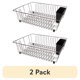 thumbnail image 1 of Escurridor Platos Mainstays Grande 2 Pack BlackChrome 44cm, 1 of 3