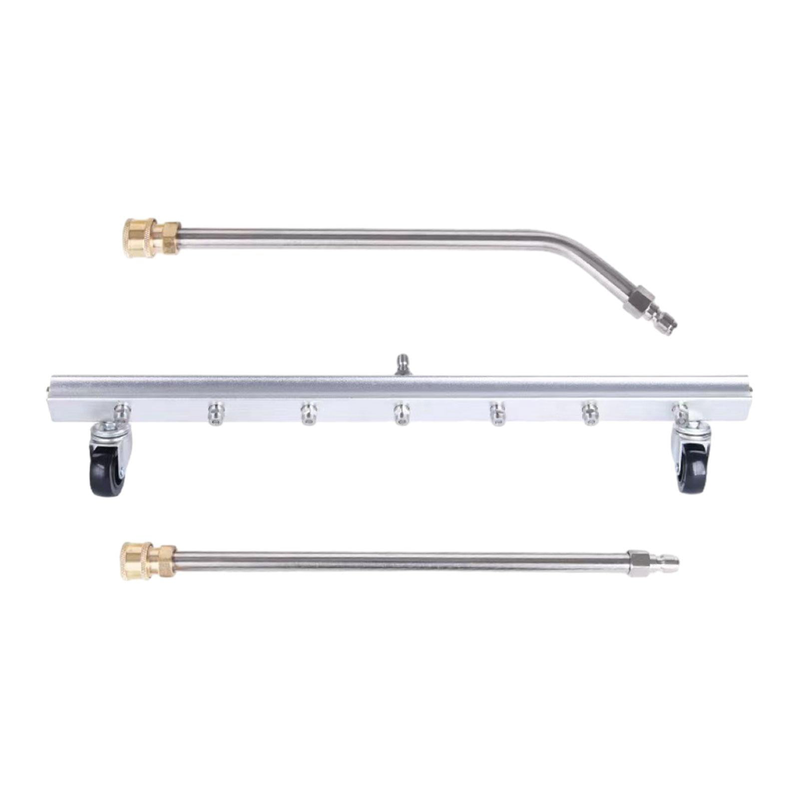 Magideal - Limpiador De Chasis De Lavadora A Presión, Varita De Extensión, Escoba De Agua Debajo Del Accesorio De Lavadora De Coche Para Suv, Automóviles, Camion 100cm