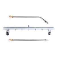 Magideal - Limpiador De Chasis De Lavadora A Presión, Varita De Extensión, Escoba De Agua Debajo Del Accesorio De Lavadora De Coche Para Suv, Automóviles, Camion 100Cm