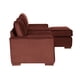 thumbnail image 3 of Sofá Seccional Derecho Velvet Livorno 3 Cuerpos Chocolate, 3 of 6