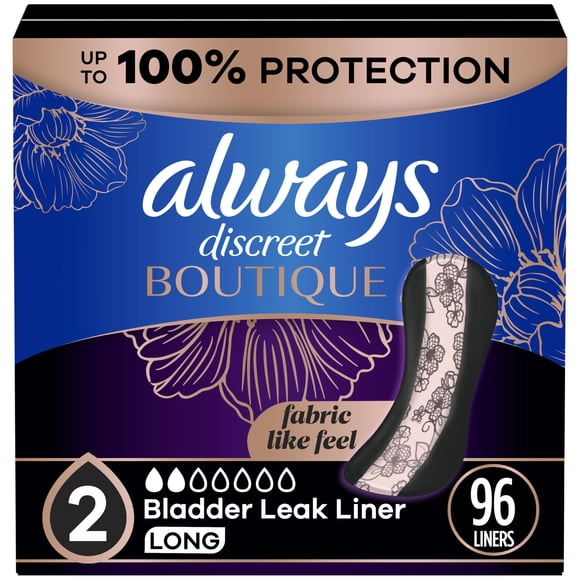 Bragas para incontinencia Always Discreet Boutique, talla 2