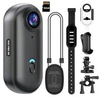 Cámara De Acción Intepoll 4K Mini Wifi De 32 Gb Con Funda Impermeable