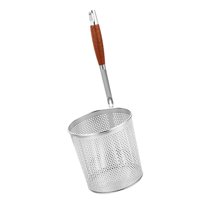 Magideal - Cesta Coladora De Fideos, Cesta Para Hervir Pasta, Cesta Para Freír Y Servir, Cesta Para Freidora Para Patatas Fritas, Restaurante, Albóndigas, Cocina 15 Cm De Diámetro