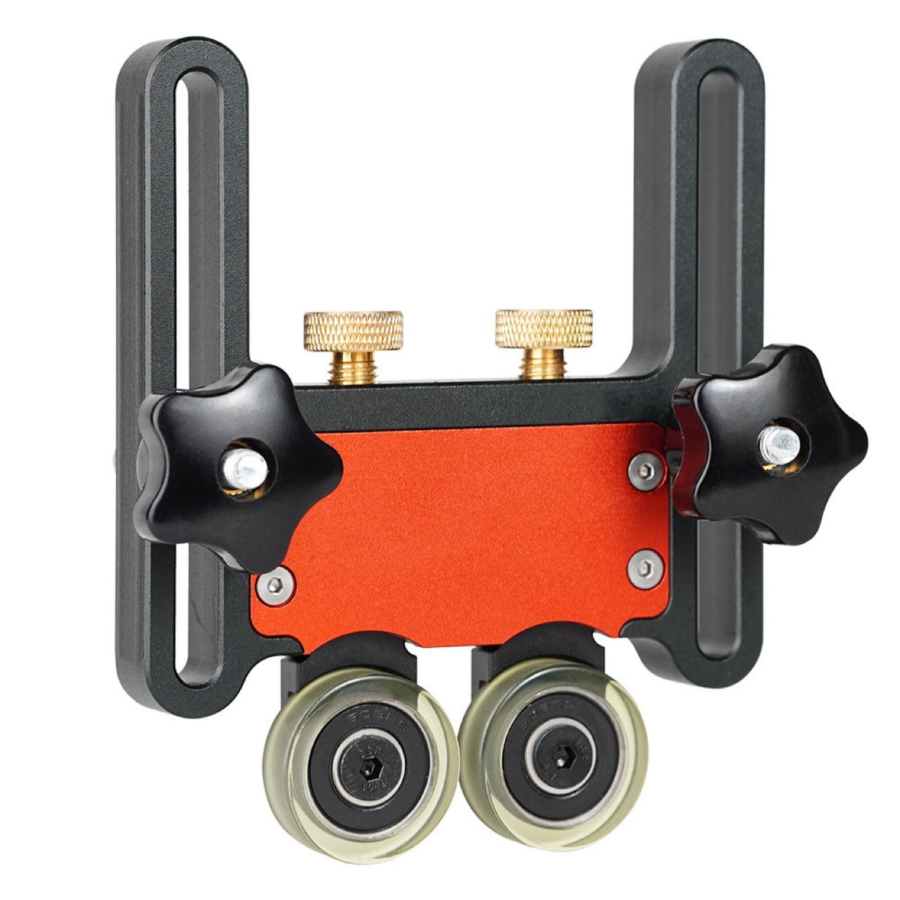 Xusx111 - Tabla De Pluma De Rodillo De Rodamiento Para Sierra De Mesa De Madera, Mesa De Grabado Y Riel De Guía Del Accesorio De Sierra De Banda