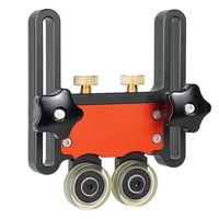 Xusx111 - Tabla De Pluma De Rodillo De Rodamiento Para Sierra De Mesa De Madera, Mesa De Grabado Y Riel De Guía Del Accesorio De Sierra De Banda