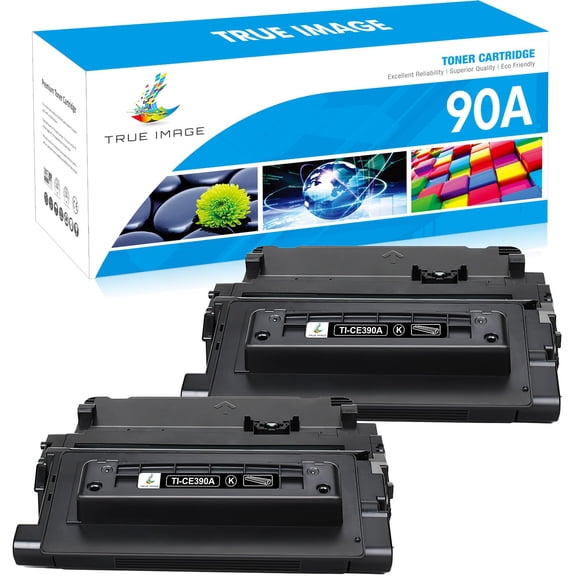 Cartucho De Tóner Compatible Para Hp 90a Black 2 pac