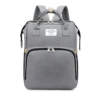 Riqui - Mochila Panalera Cuna Gris