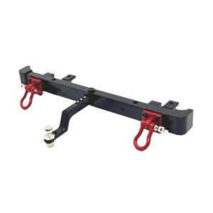 Magideal - Accesorio De Protección Trasera De Metal Rc 1:12, Pieza De Actualización Resistente Y Fácil De Instalar Para Mn82 Lc79 1:12 Rc Crawler, Automóviles, Negro