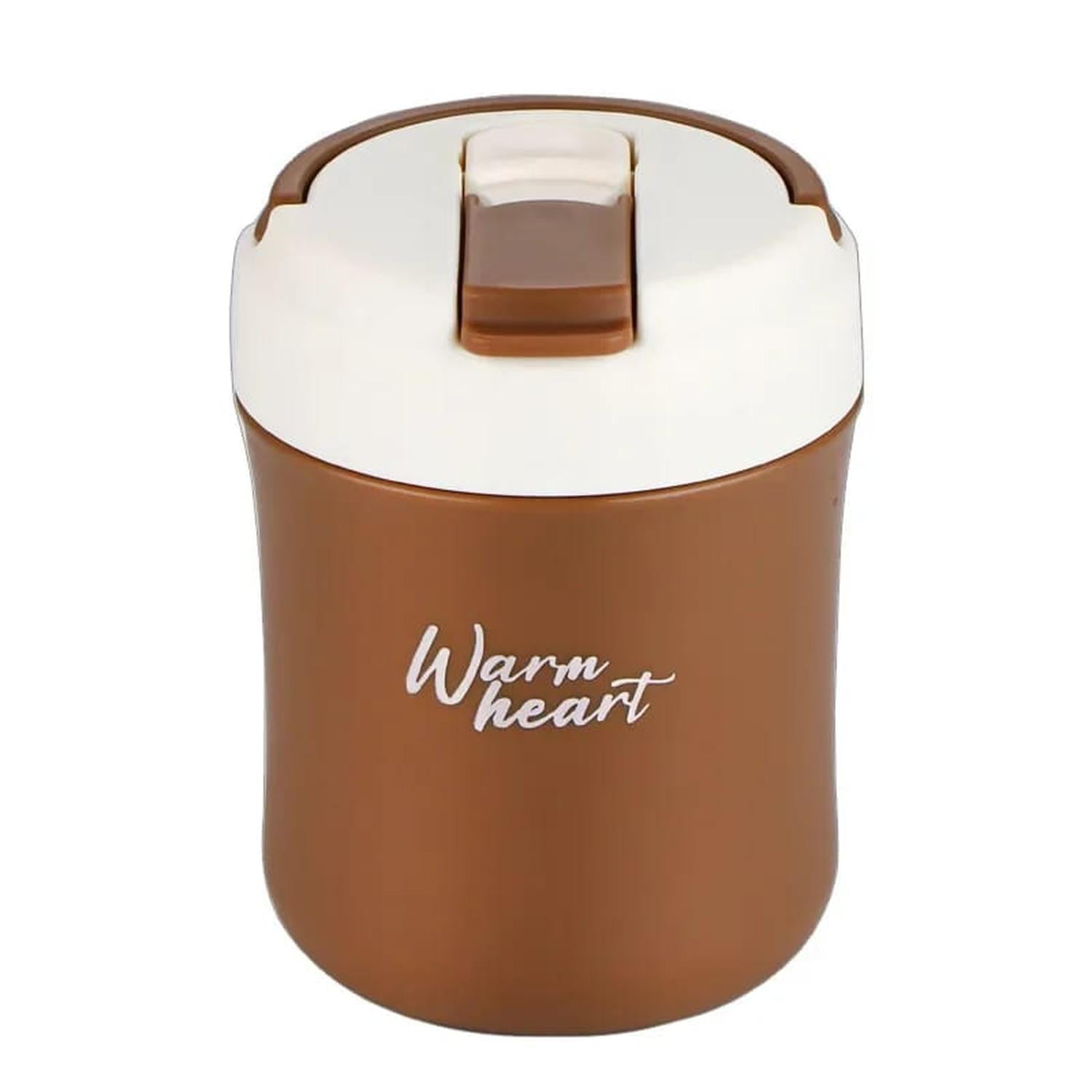 Clickdescuento - Botella Termica Con Tapa 500 Ml Marron M