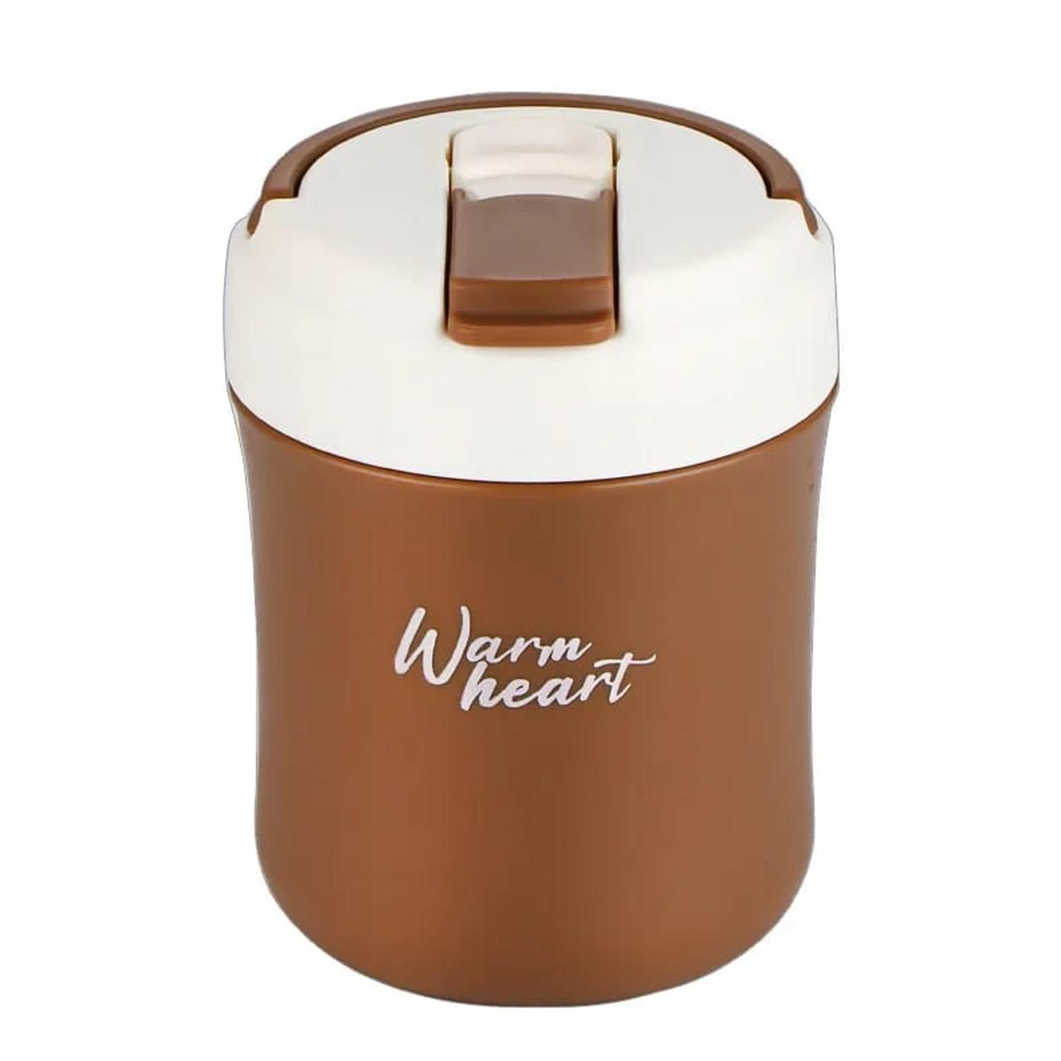 Clickdescuento - Botella Termica Con Tapa 500 Ml Marron M