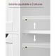 thumbnail image 5 of Mueble Gabinete Organizador Multiuso Blanco 4 Cajones Uttran, 5 of 6