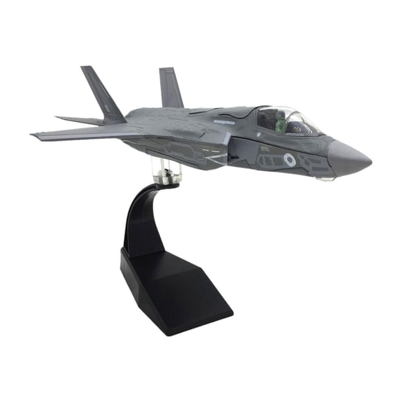 Avión De Combate Americano F-35B A Escala 1/72 Para Decoración De Escritorio De Habitación