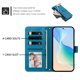 thumbnail image 3 of Funda Tipo Billetera para samsung galaxy A07 4G/5G con Soporte y Bolsillo con Cierre Azul, 3 of 6