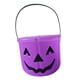 thumbnail image 4 of Cubo Porta Caramelos Ligero Para Fiestas De Halloween, Cubo Para Pedir Dulces, Morado, 4 of 5