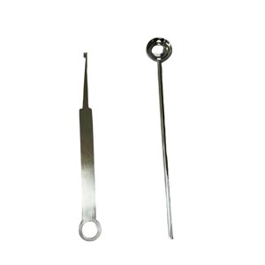 Bothyi - Herramienta De Aguja De Lengüeta Para Clarinete, Gancho De Resorte Para Saxofón, Clarinete, Instrumento De Viento De Madera, Aguja Y Tapa De Lengüeta