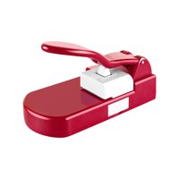 Magideal - Máquina Para Hacer Rompecabezas, Máquina Para Hacer Rompecabezas, Máquina Cortadora De Rompecabezas De Papel Creativo Para Estudiantes, Niños, Escuela Rojo