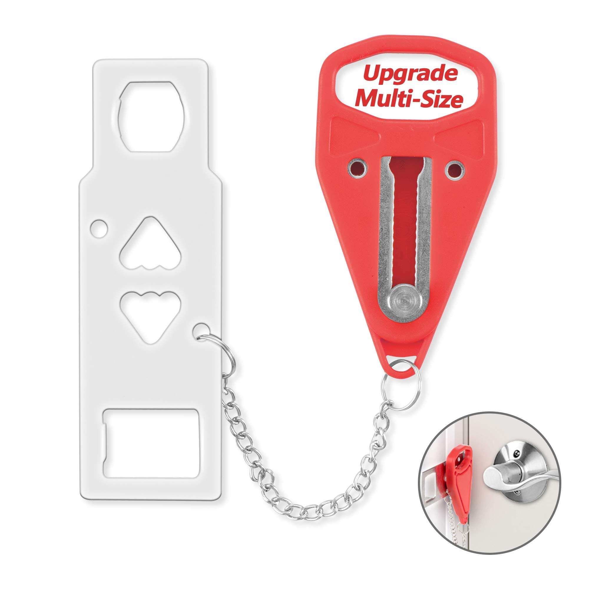 Cerradura De Puerta Portátil Acemining Home Security & Travel Safety