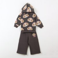 Conjunto Buzo Niña Full Print Skye Gris Paw Patrol